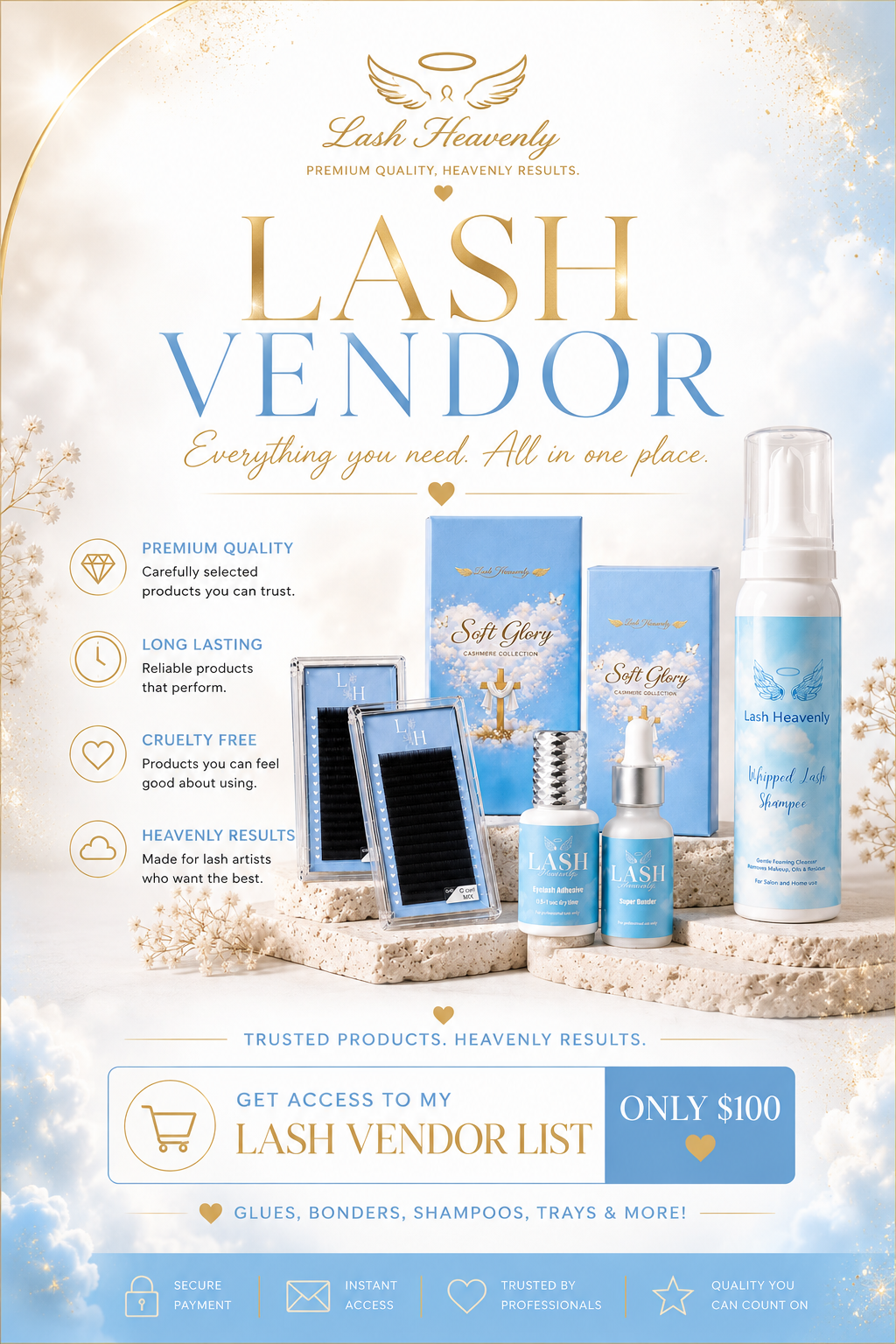 Lash Vendor List